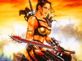 Модель воплотила образ сексуальной Джулии из игры Heavy Metal: FAKK2 - изображение 1