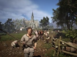 Появился первый геймплей выживача God Save Birmingham про зомби в средневековой Англии - изображение 1