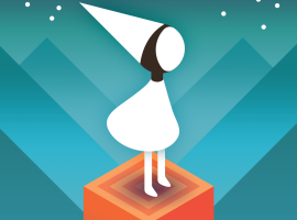 Ида смотрит в небо на кадре из дополнения к Monument Valley - изображение 1