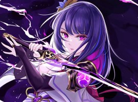 Гайд: всё о персонаже Сёгун Райдэн (Баал) из Genshin Impact — гайд, лучшие билды, навыки и стихия - изображение 1