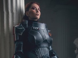 Россиянка показала элегантный косплей на Шепарда-девушку из Mass Effect - изображение 1