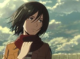 Модель показала яркий косплей Микасы из аниме «Атака титанов» - изображение 1