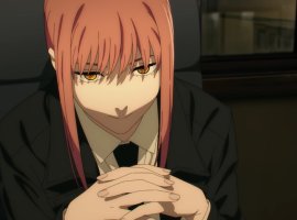 Модель снялась в стильном косплей-сете Макимы из «Человека-бензопилы» - изображение 1