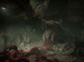 Разработчики хоррора Scorn показали пазлы и жуткие механизмы - изображение 1