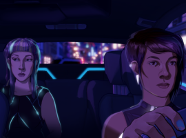 E3 2018: неон и Uber будущего в трейлере игры Neo Cab - изображение 1