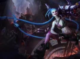 Модель снялась в дерзком косплее на Джинкс из League of Legends - изображение 1