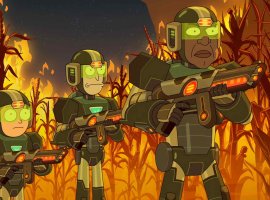 Рецензия на 6 серию 5 сезона «Рика и Морти». Забавный экшен-эпизод с неожиданным дуэтом героев - изображение 1