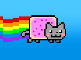Гифку с котом из игры Nyan Cat продали за $600 тыс. на аукционе криптоискусства - изображение 1