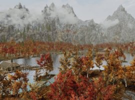 Моддер улучшил ландшафт Skyrim, добавив на него тысячи объектов. Выглядит потрясающе - изображение 1