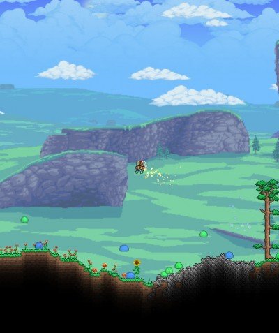 Заставка на телефон terraria