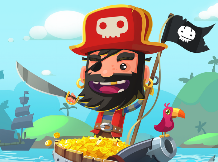 Игры про пиратов на Android