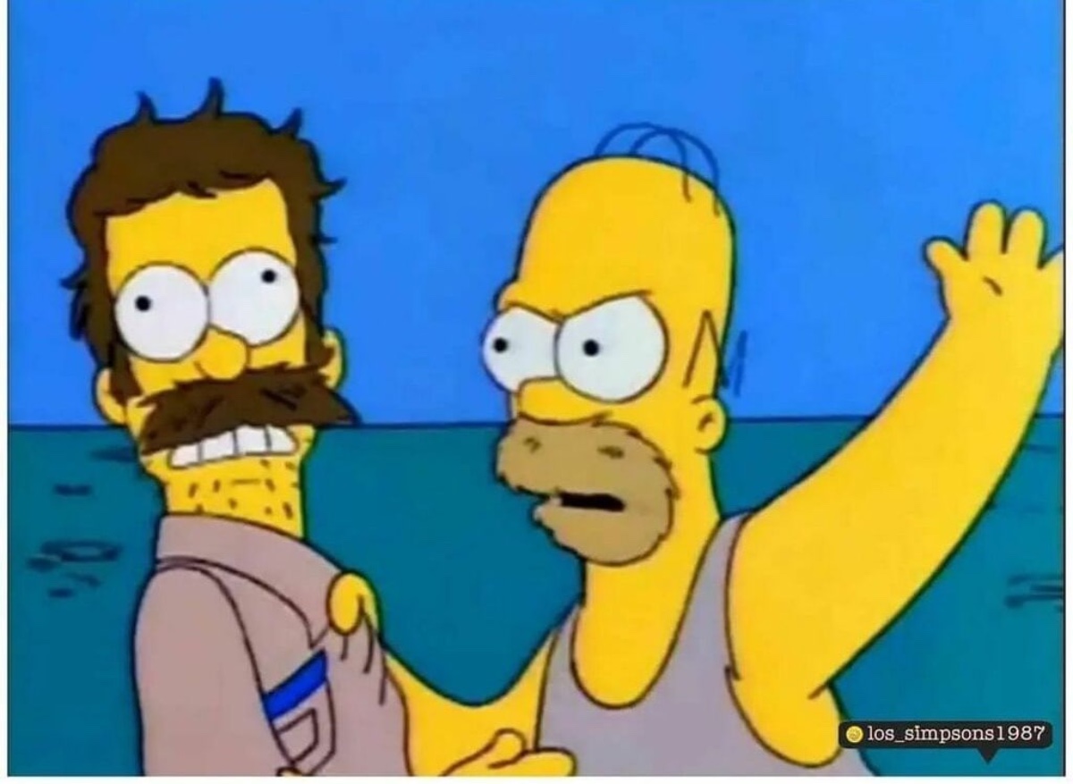 Пощечину Уилла Смита Крису Року превратили в сцену из «Симпсонов» и другие мемы - фото 12