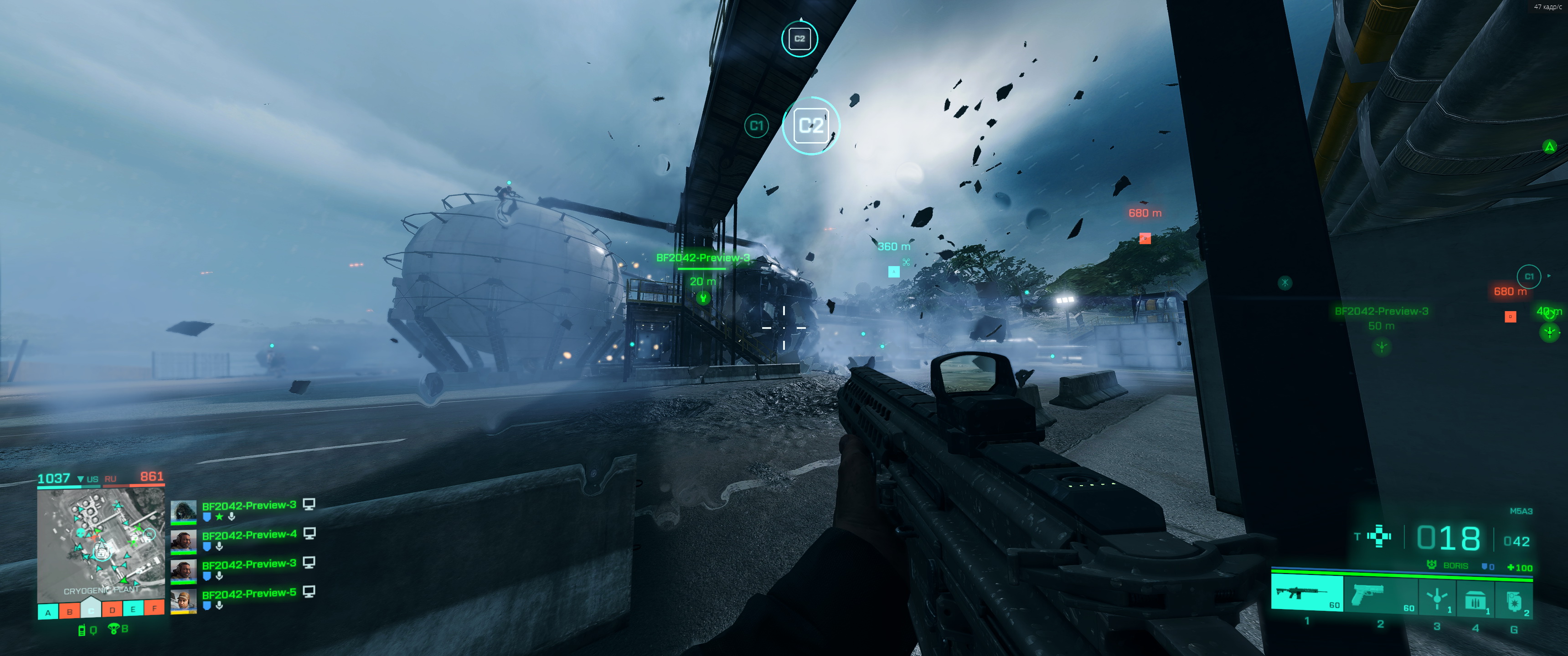 Впечатления от беты Battlefield 2042: огромная карта, зрелищность и схожесть с Battlefield 3 - фото 7