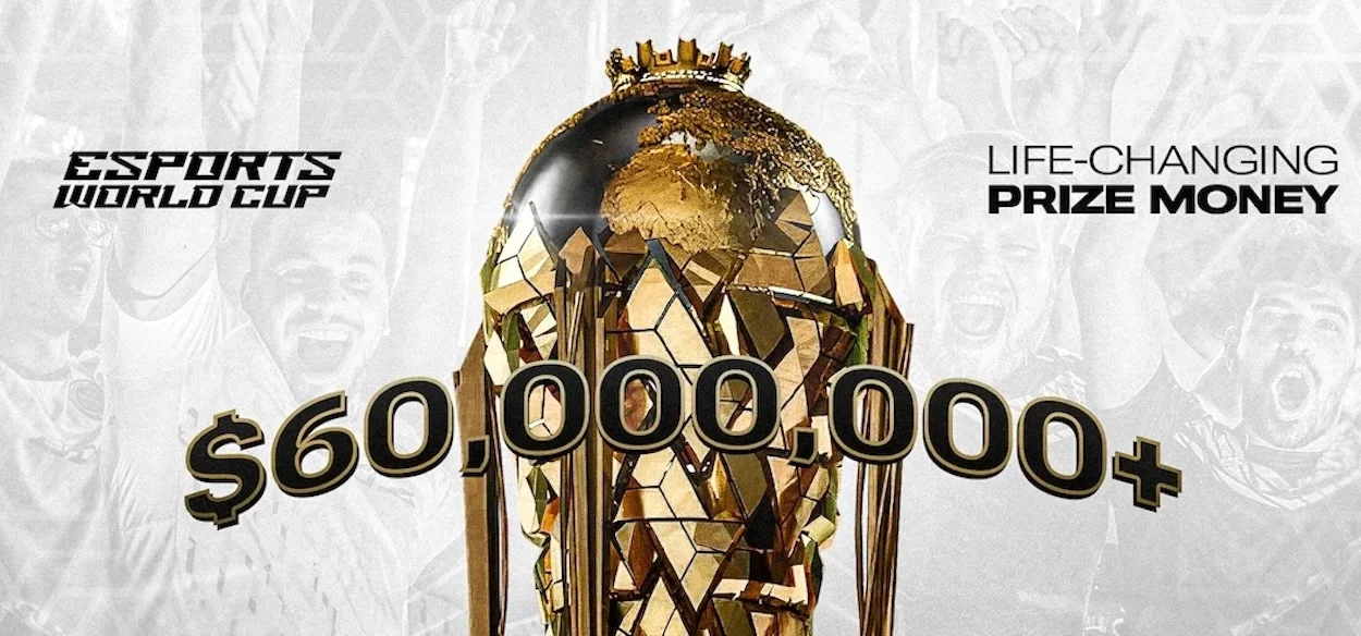 Общий призовой фонд ​Esports World Cup составит рекордные 60 млн долларов - фото 1