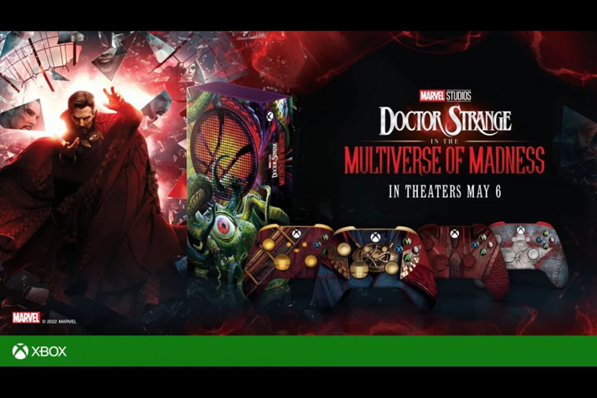 Xbox представила кастомные консоли в честь скорого выхода «Доктор Стрэндж 2» - фото 1