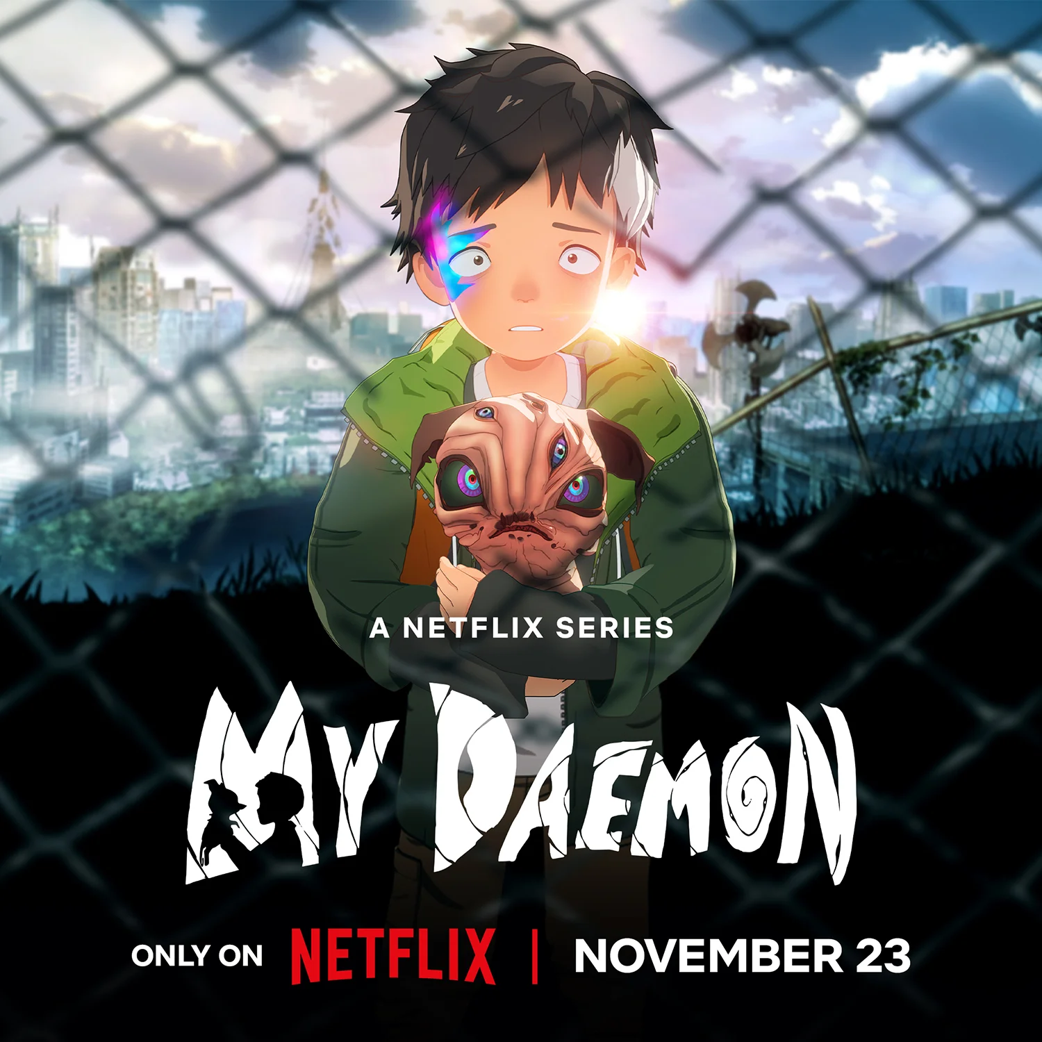 Netflix показал постер сериала My Daemon от японского писателя Оцуити - фото 1