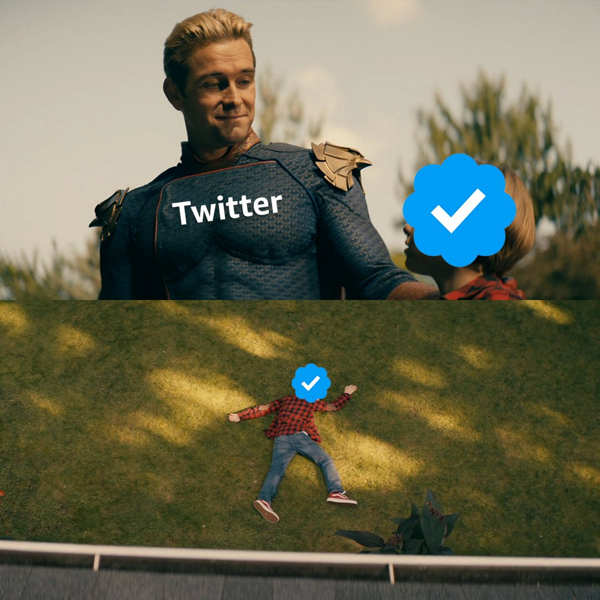 Amazon сравнил Илона Маска и Хоумлендера из «Пацанов» после истории с галочками - фото 1