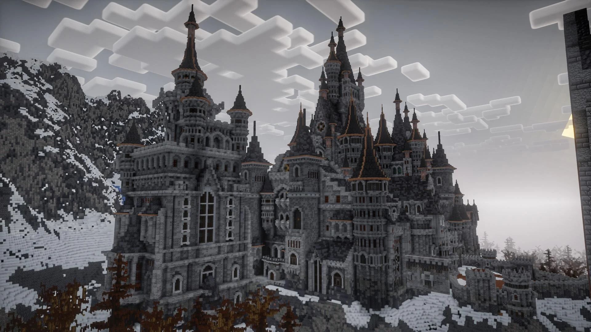 Замок Леди Димитреску из Resident Evil Village воссоздали в Minecraft |  Канобу