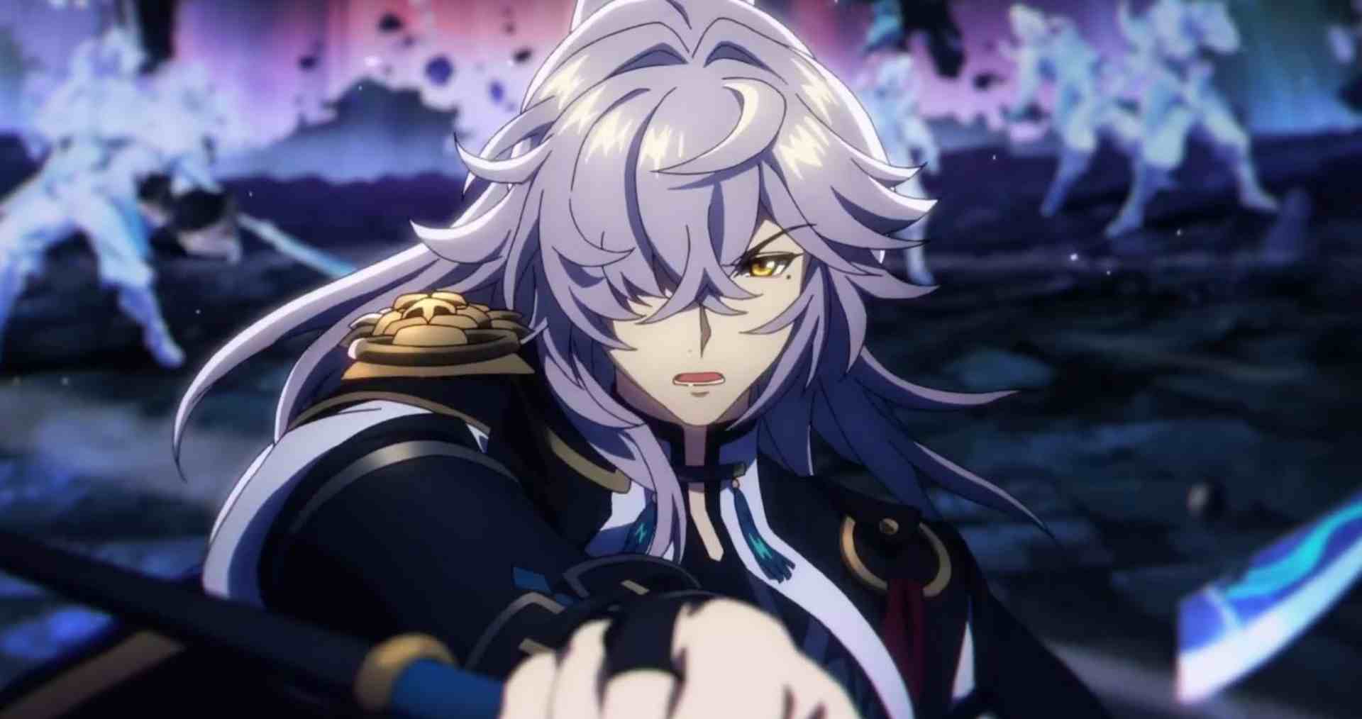 Кадр из аниме про Цзинь Юаня «Вспышка»