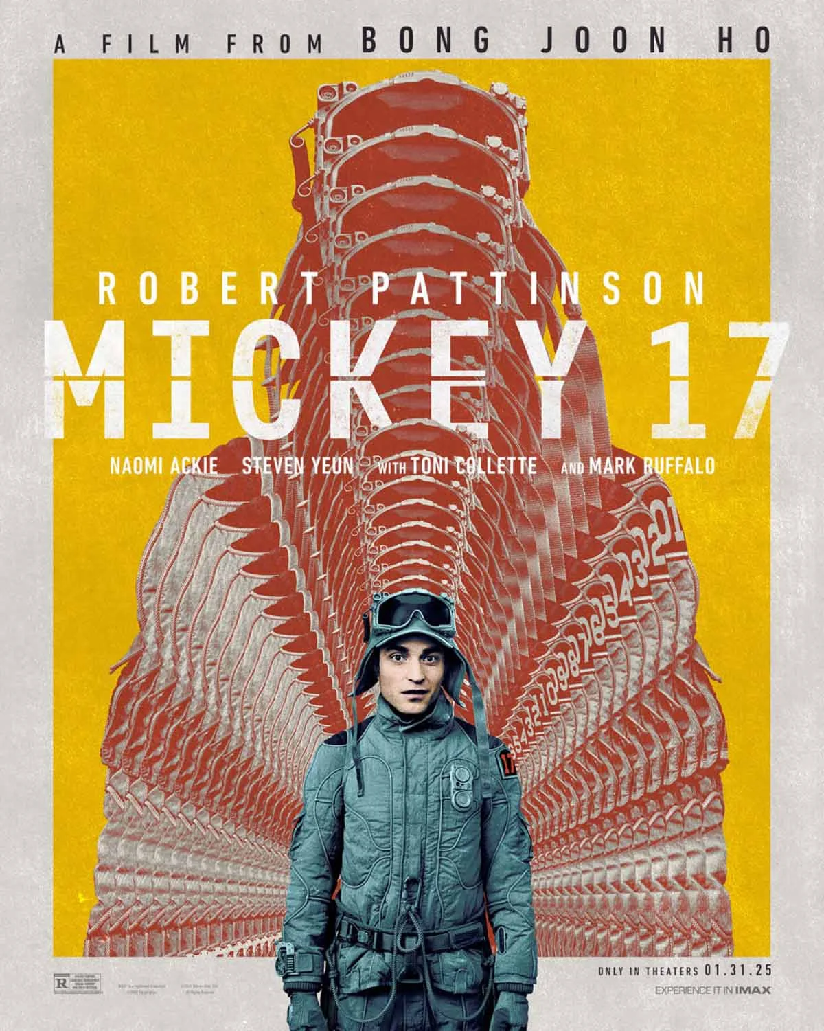 Научно-фантастический фильм «Микки 17» с Робертом Паттинсоном получил первый постер - фото 1