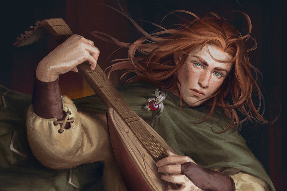 Патрик Ротфусс писал Квоута как героя с эпичностью образов Толкина, эмоциональностью персонажей Урсулы Ле Гуин и дерзостью фольклорных трикстеров

Автор арта: Жизель Алмейда