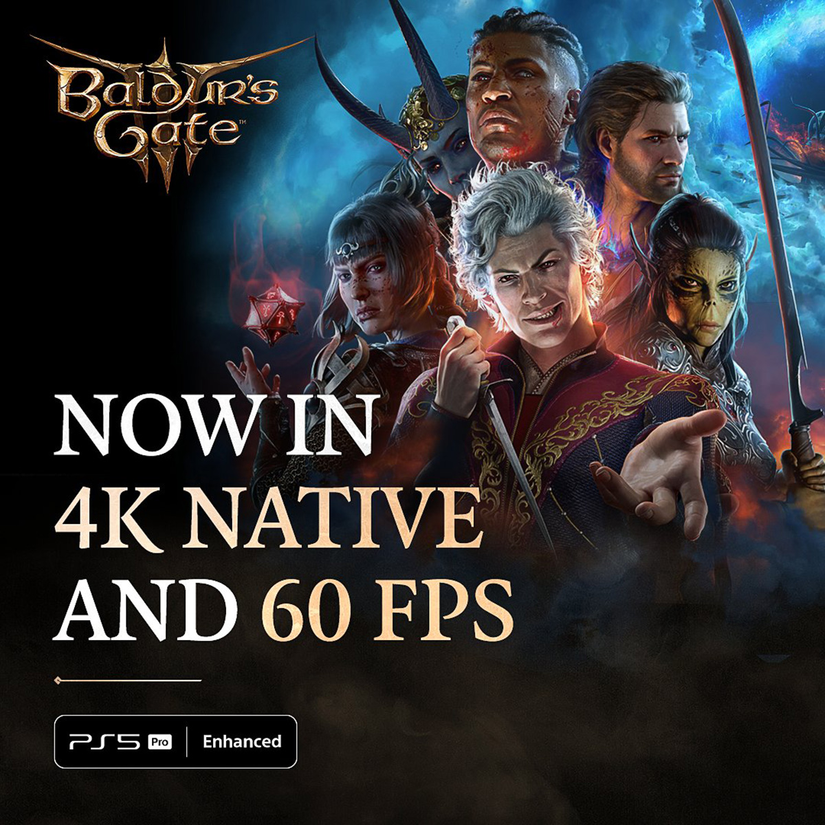 Baldurʼs Gate 3 получила улучшающий патч для поддержки новой консоли PS5 Pro - изображение 1 Baldurʼs Gate 3 получила улучшающий патч для поддержки новой консоли PS5 Pro - фото 1