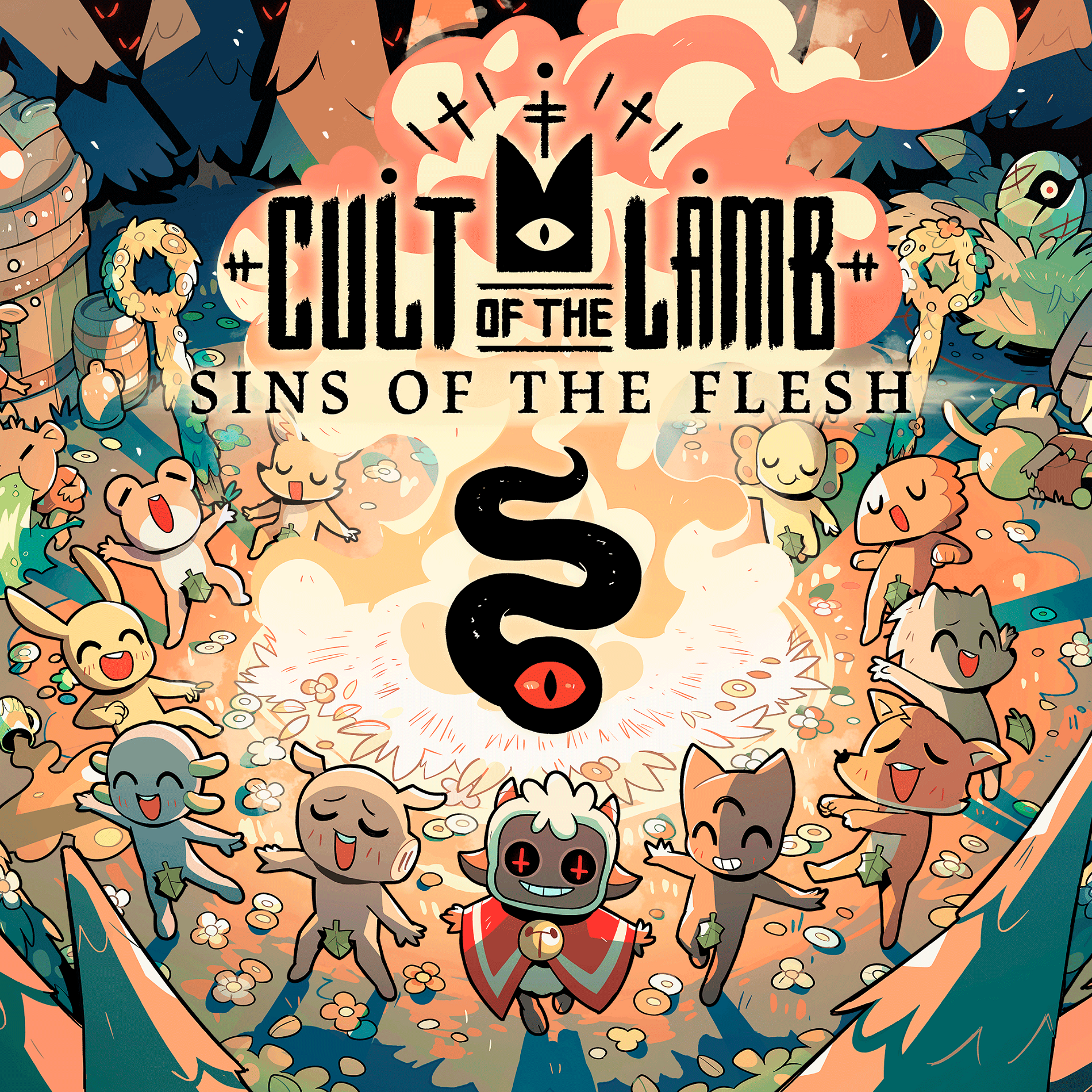 Авторы Cult of the Lamb выпустят второе контентное расширение в начале 2024 года - фото 1