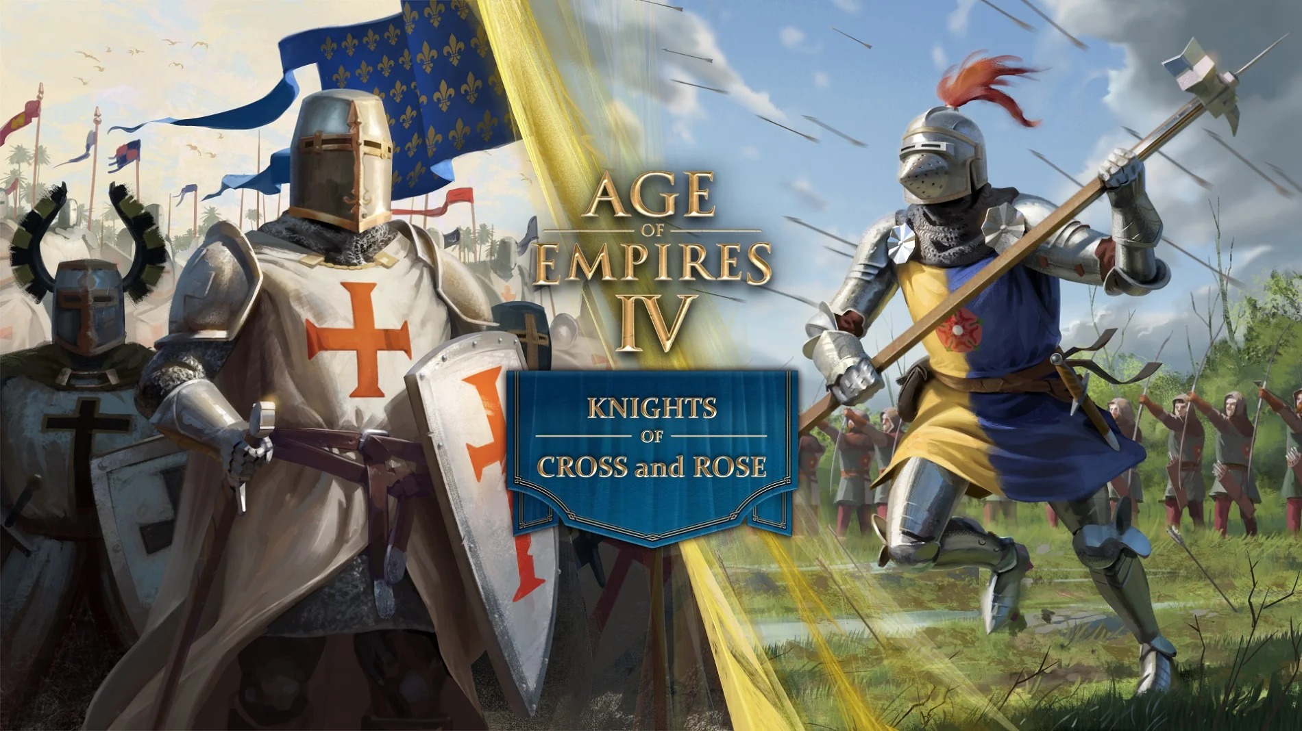 Для Age of Empires 4 анонсировано дополнение с Орденом тамплиеров и Династией Ланкастеров - изображение 1 Для Age of Empires 4 анонсировано дополнение с Орденом тамплиеров и Династией Ланкастеров - фото 1