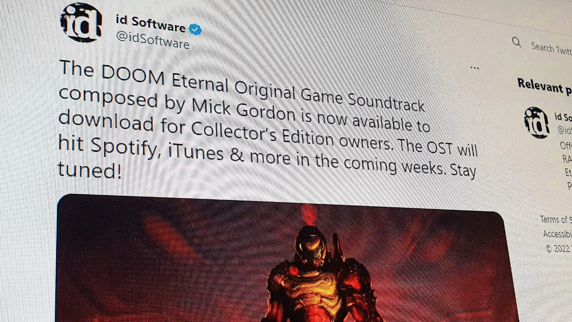 Мик Гордон написал большое открытое письмо о ситуации с саундтреком Doom Eternal - фото 4
