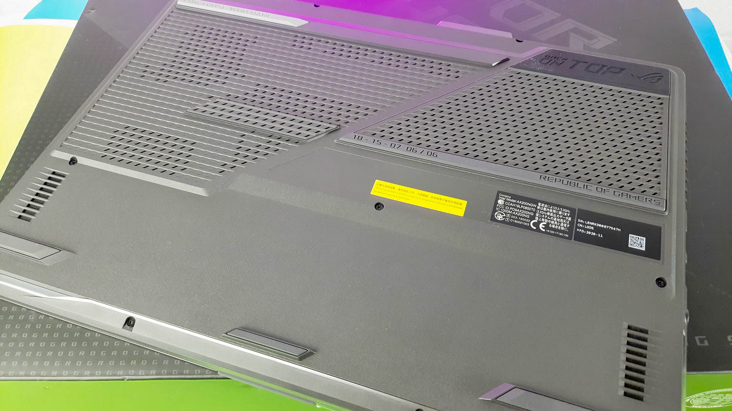 Обзор Asus ROG Strix G15 G513QR: что может игровой ноутбук с видеокартой GeForce RTX 3070 - изображение 2 Обзор Asus ROG Strix G15 G513QR: что может игровой ноутбук с видеокартой GeForce RTX 3070 - фото 2