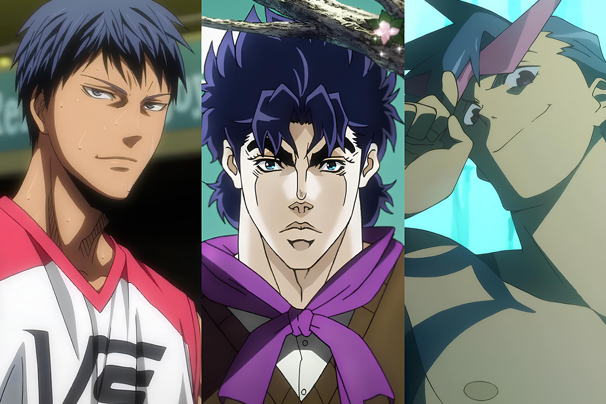 Примеры: Дайки Аоминэ из «Баскетбола Куроко», Джонатан Джостар из «Джоджо», Камина из «Гуррен Лаганна»