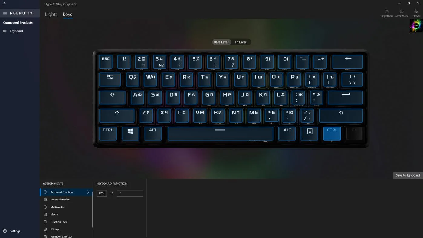 Обзор клавиатуры HyperX Alloy Origins 60 - фото 9