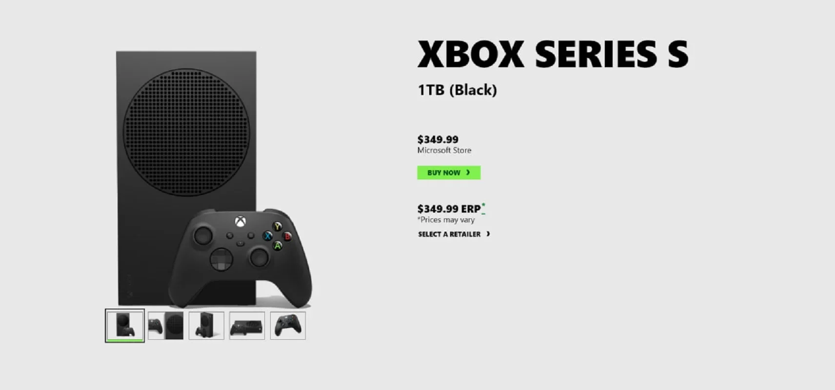 Microsoft запустила продажи Xbox Series S в чёрном цвете - фото 1