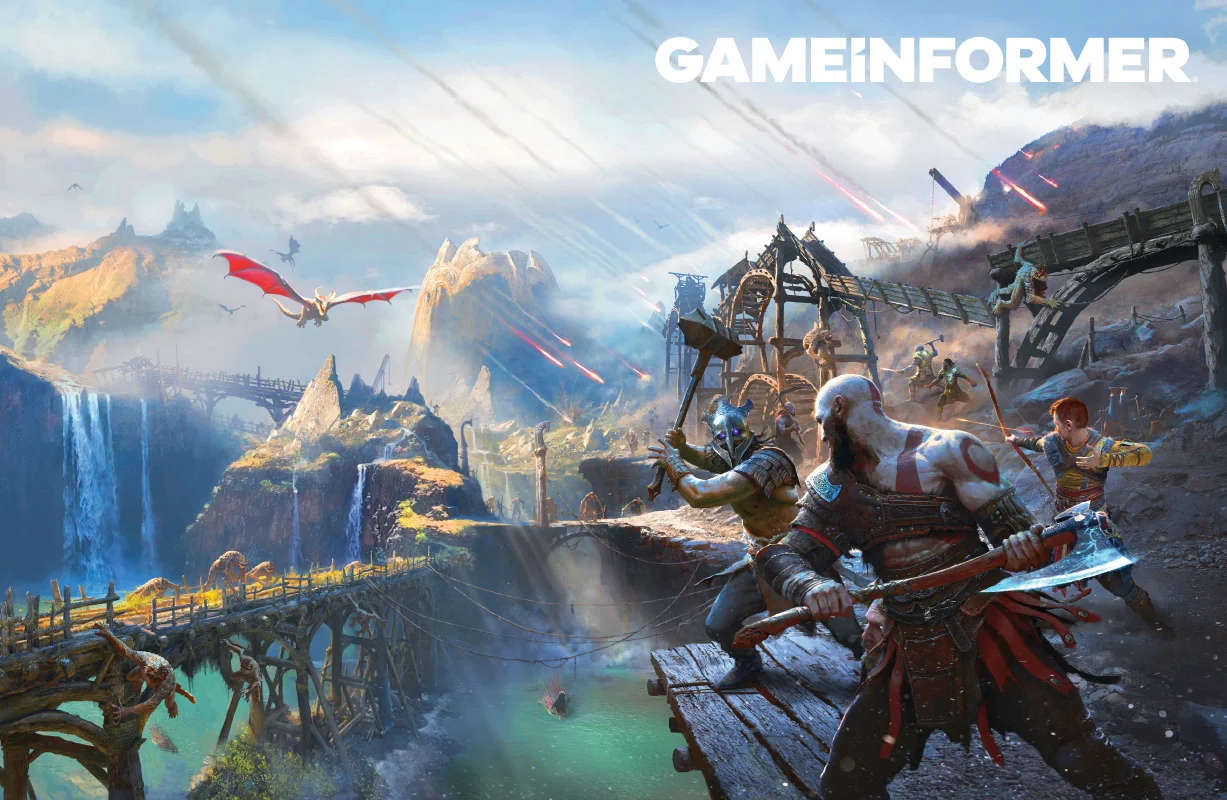 Game Informer представил обложку выпуска с God of War Ragnarok - фото 1