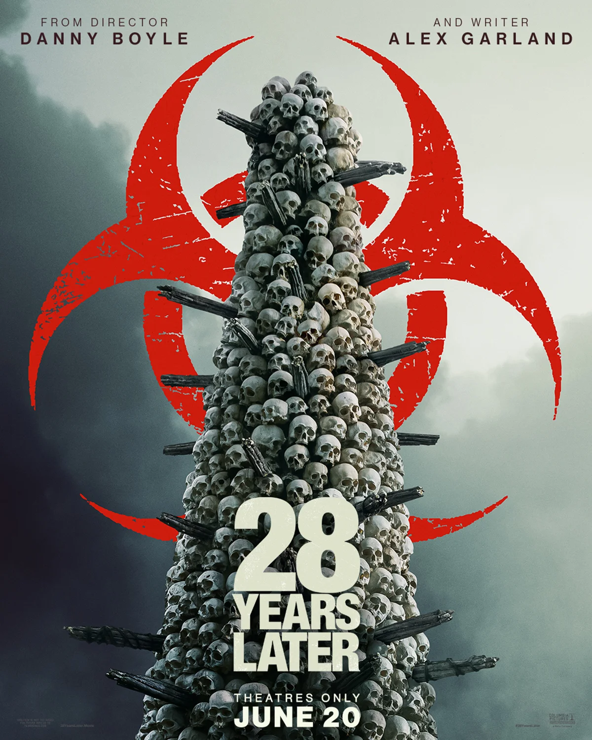 Sony Pictures представила новый постер хоррора «28 лет спустя» - изображение 1 Sony Pictures представила новый постер хоррора «28 лет спустя» - фото 1