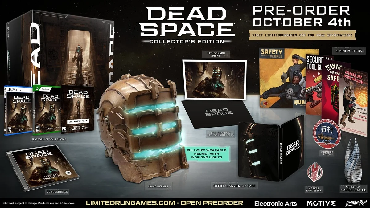 Открылись предзаказы на коллекционное издание ремейка Dead Space со шлемом Айзека - фото 1