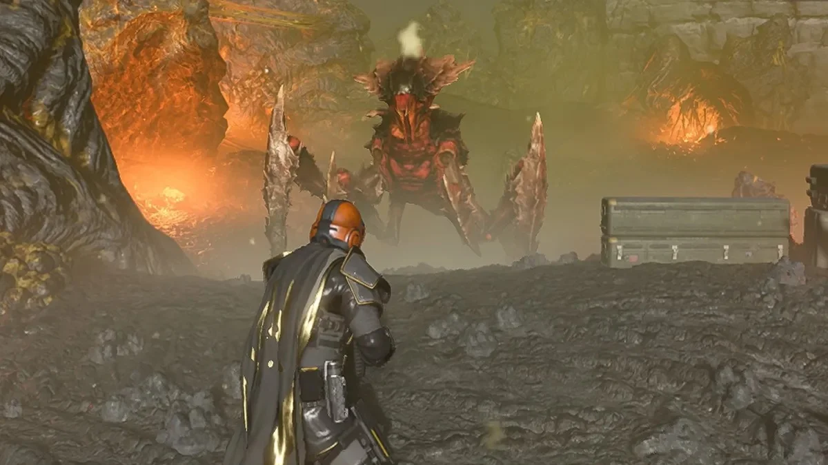 Скриншот игры Helldivers 2