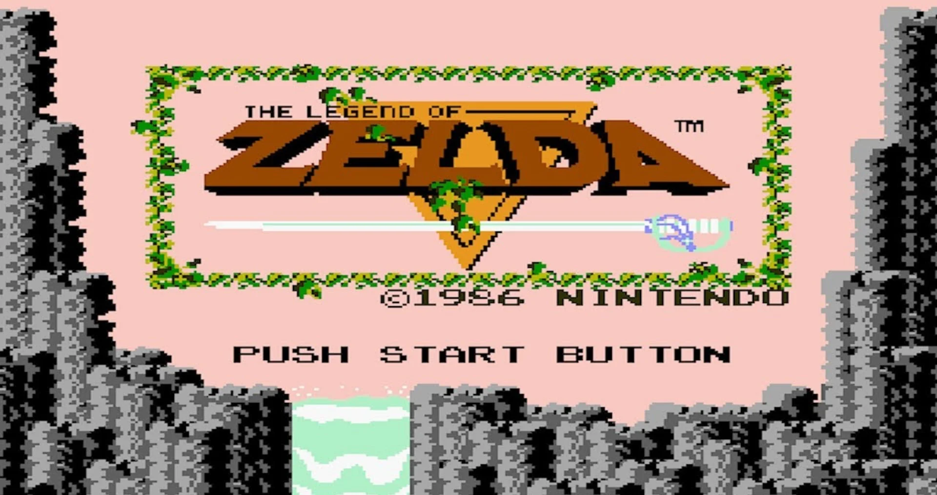 Первая The Legend of Zelda (1986)