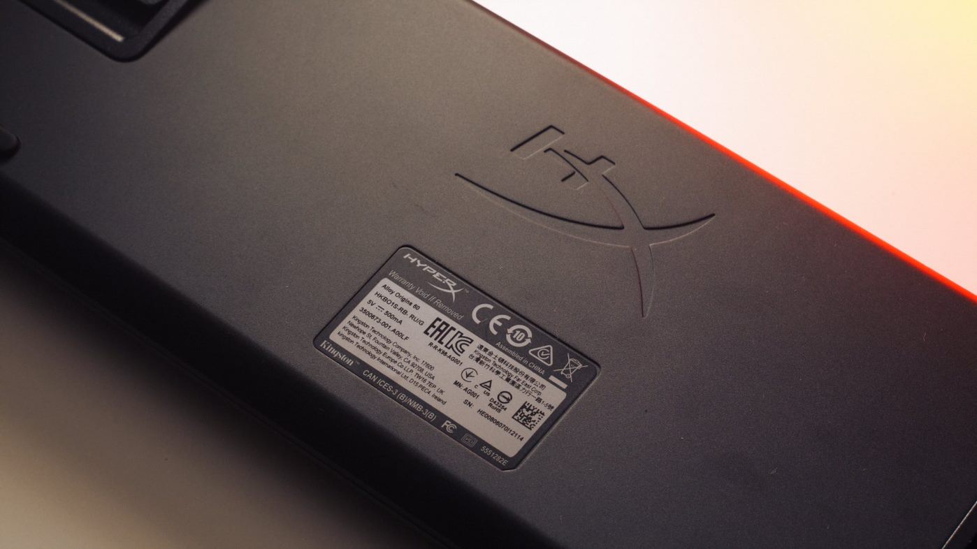 Обзор клавиатуры HyperX Alloy Origins 60 - фото 1
