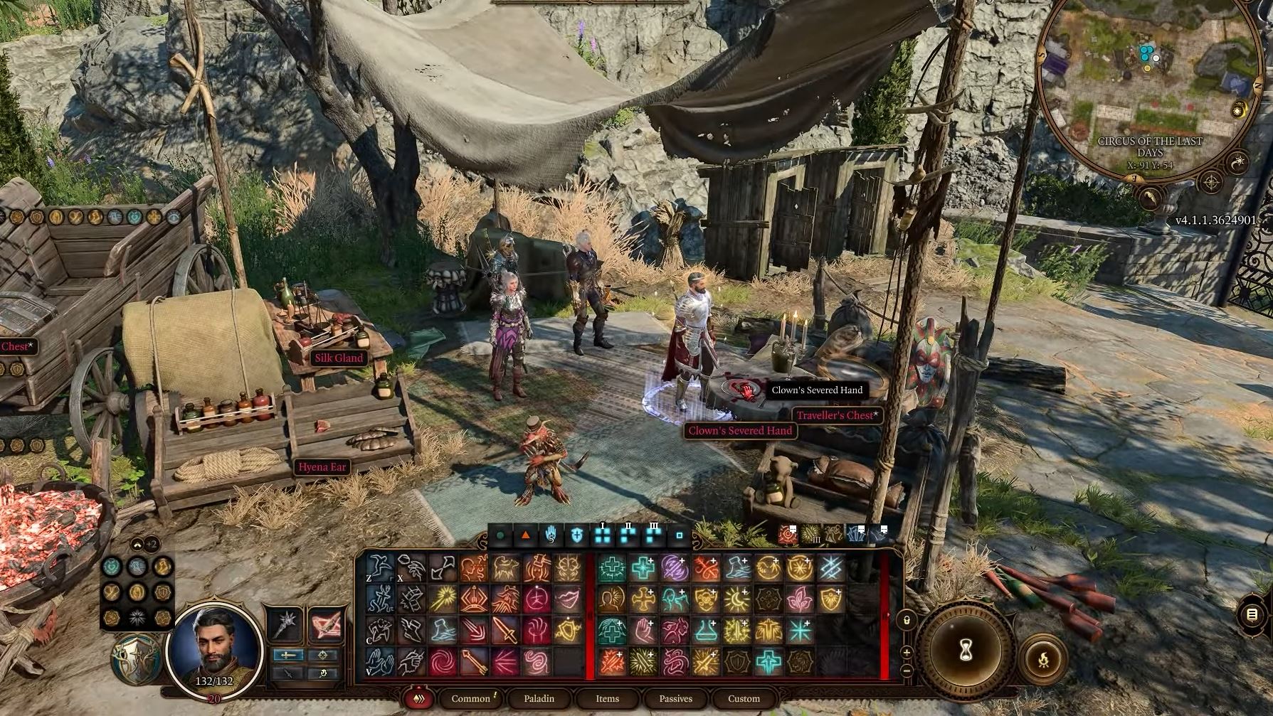 Клоун Капля в Baldur’s Gate 3 — как попасть в цирк, отыскать все части тела и выполнить квест - изображение 7 Клоун Капля в Baldur’s Gate 3 — как попасть в цирк, отыскать все части тела и выполнить квест - фото 7