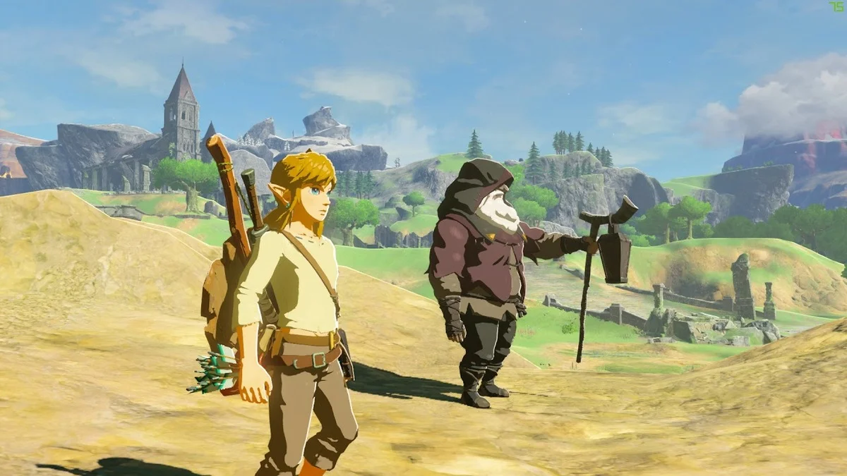 Скриншот игры The Legend of Zelda: Breath of the wild