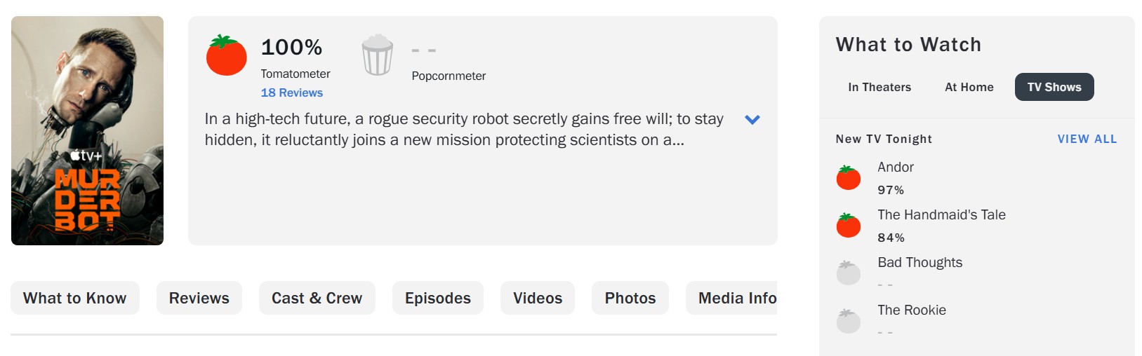 Критики радушно приняли сериал «Киллербот» с Александром Скарсгардом - изображение 1 Критики радушно приняли сериал «Киллербот» с Александром Скарсгардом - фото 1