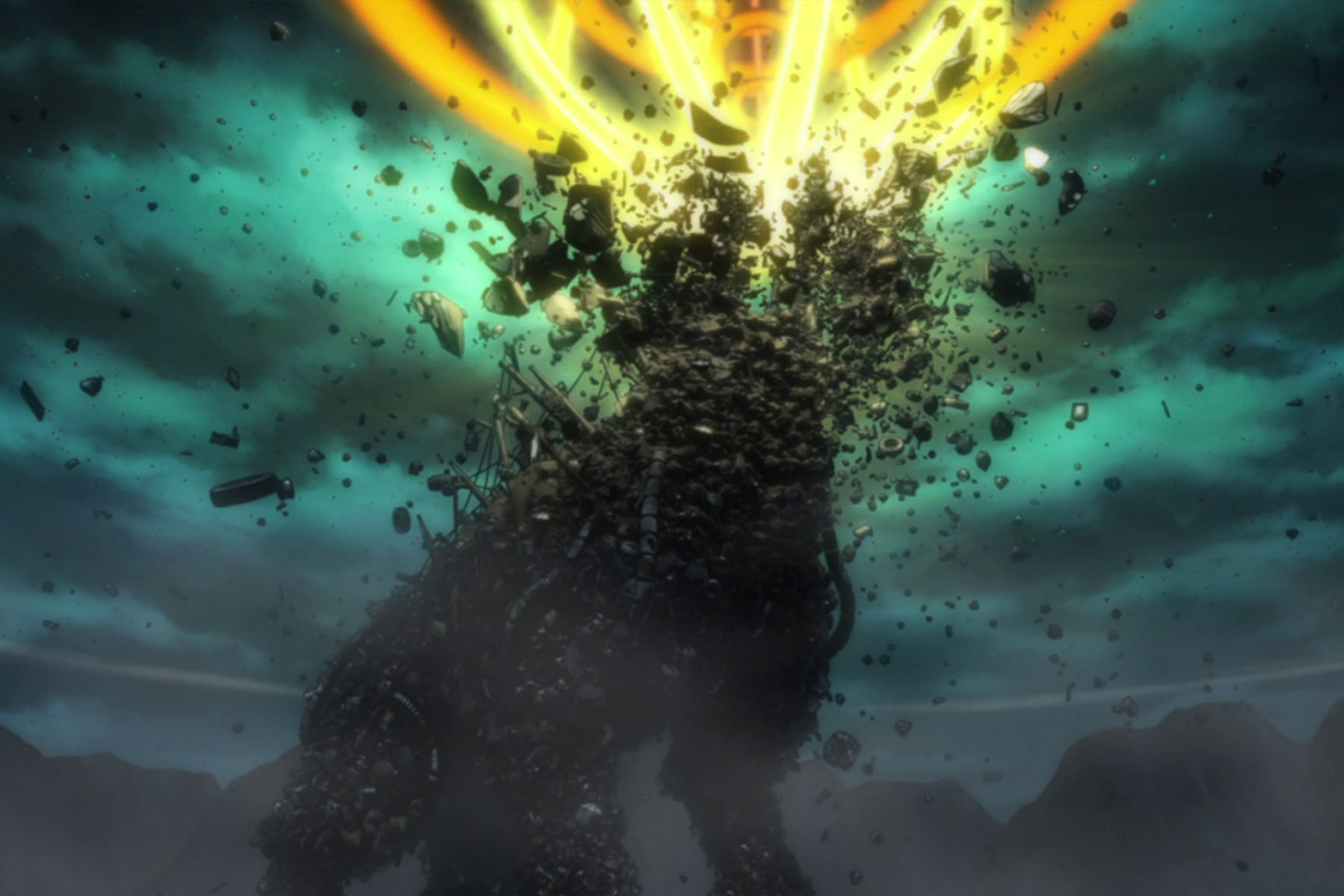 Мама передумала, никаких мусорных монстров в этом доме
Кадр: Bones Film/Crunchyroll