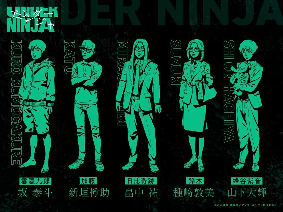 Авторы аниме «Дороро» рассказали об актёрах озвучки нового сериала Under Ninja - фото 1