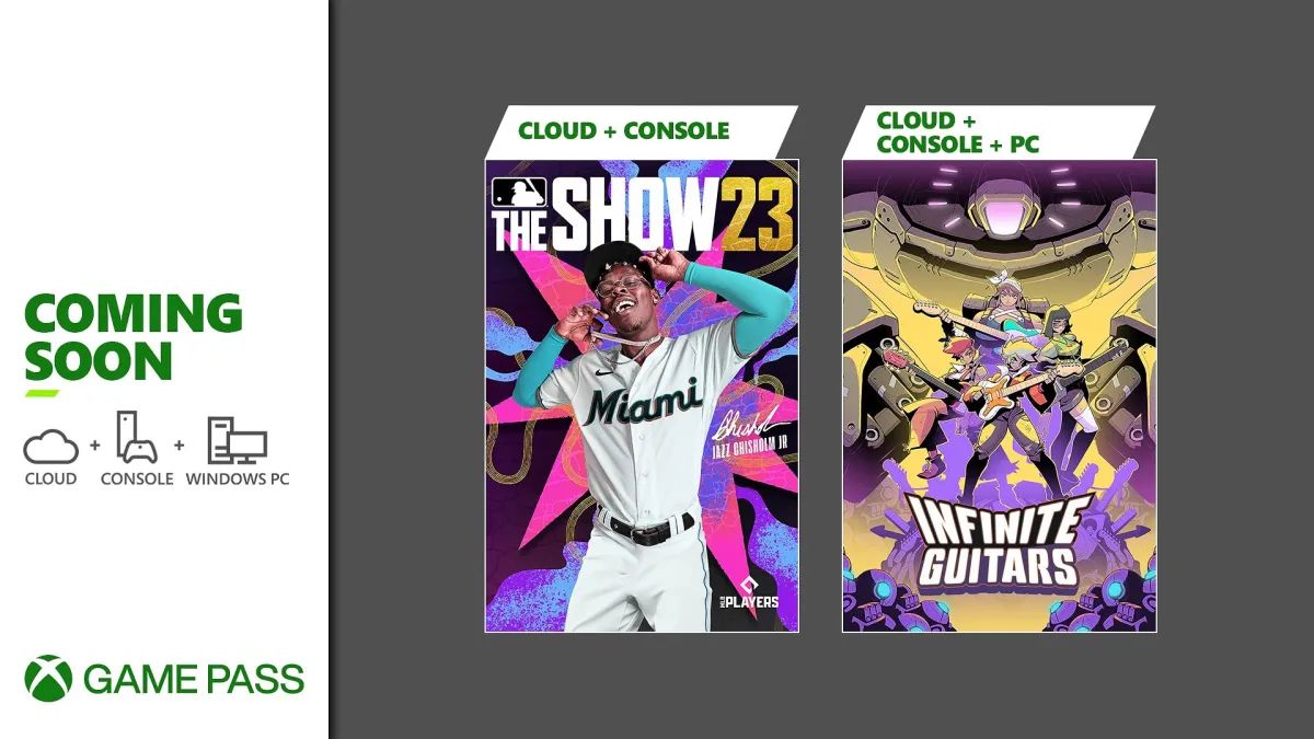 MLB The Show 23 и Infinite Guitars прибудут в Game Pass в конце марте - изображение 1 MLB The Show 23 и Infinite Guitars прибудут в Game Pass в конце марте - фото 1