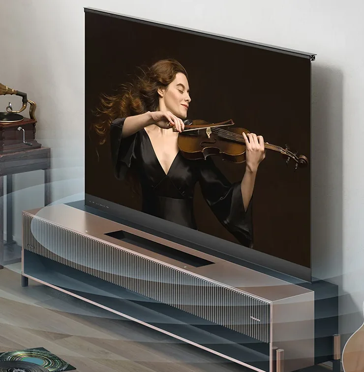 Hisense представила 77-дюймовый лазерный телевизор с выдвижным дисплеем - фото 2