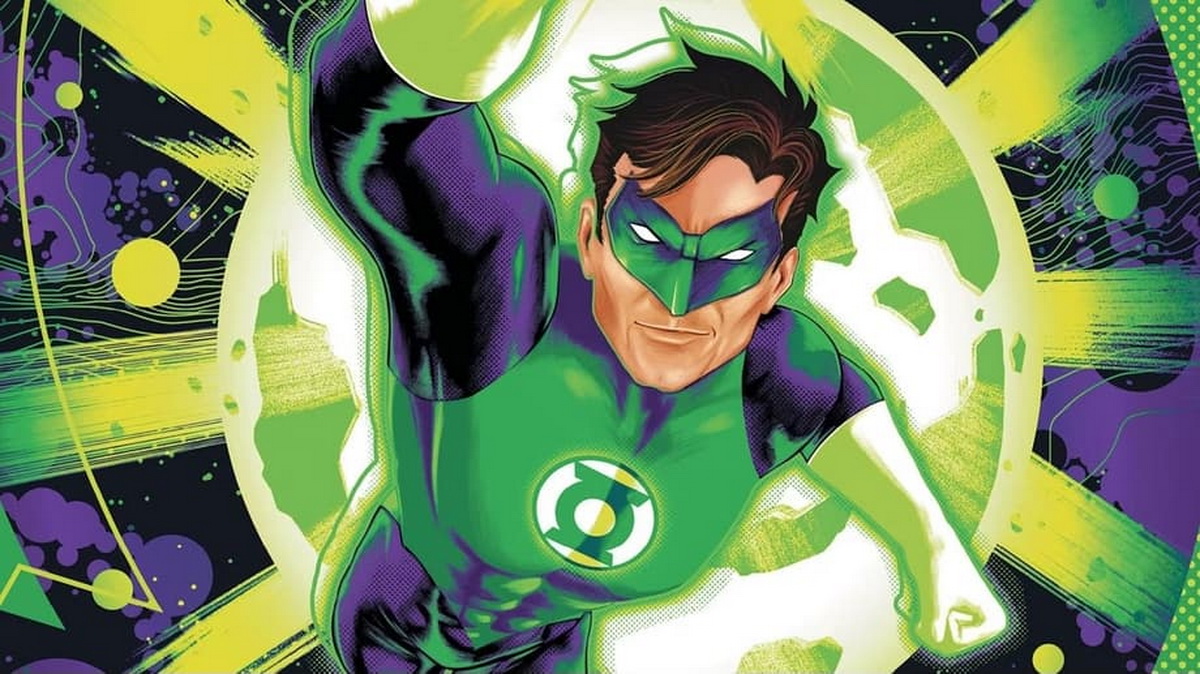 Обложка комикса «Зелёный фонарь». 

Источник: DC Comics