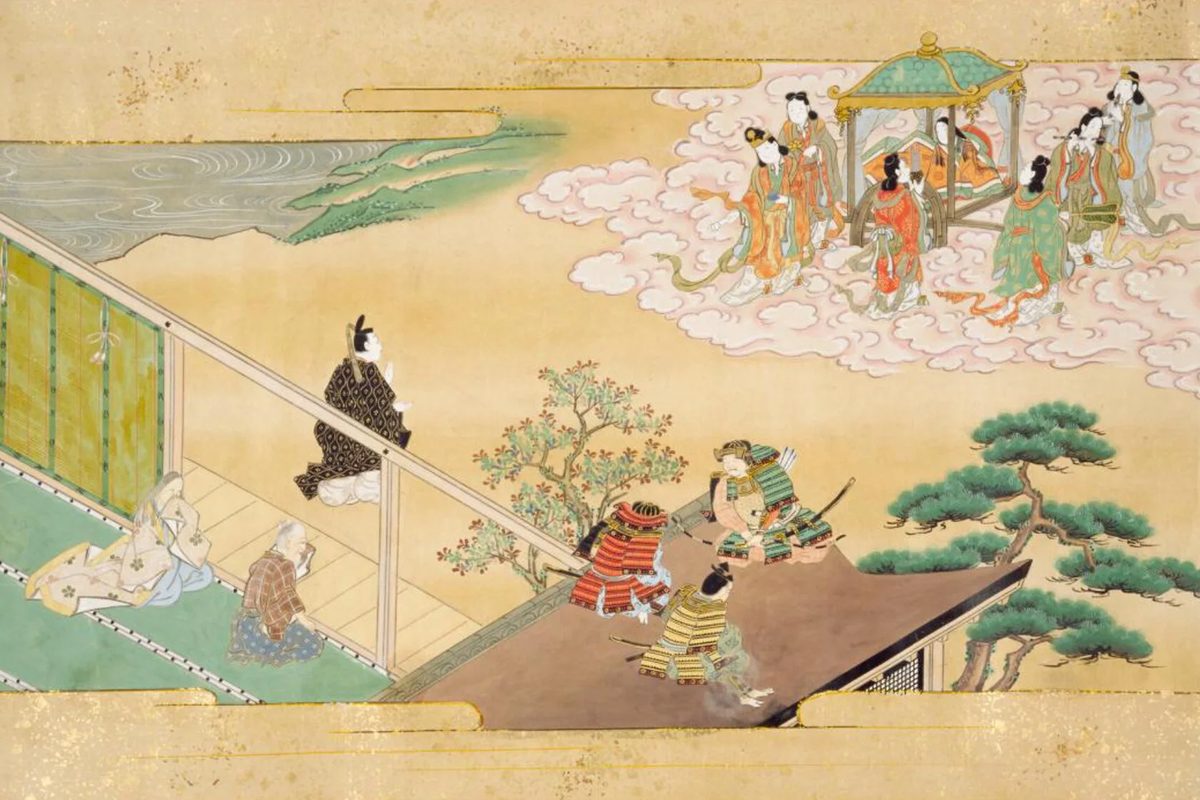 Имя принцессы Кагуя-химэ происходит от японского корня каг, обозначающего одновременно свет и тень

Источник: «Волшебные повести»