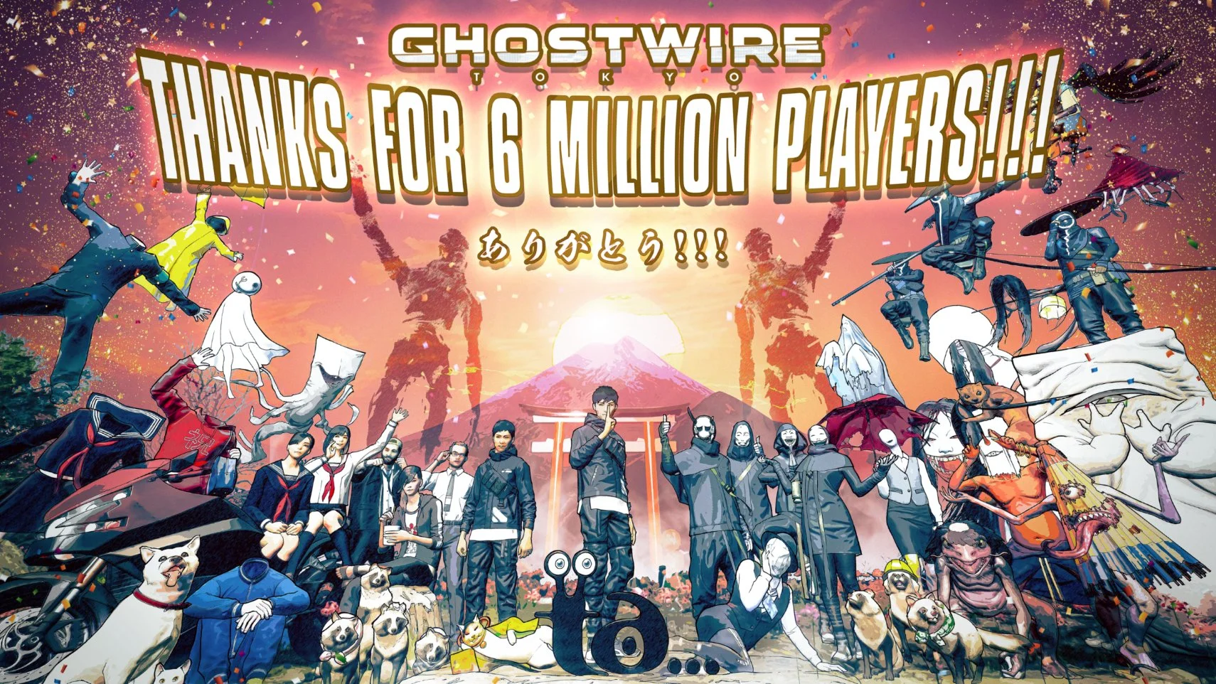 Ghostwire: Tokyo опробовали шесть миллионов игроков - фото 1