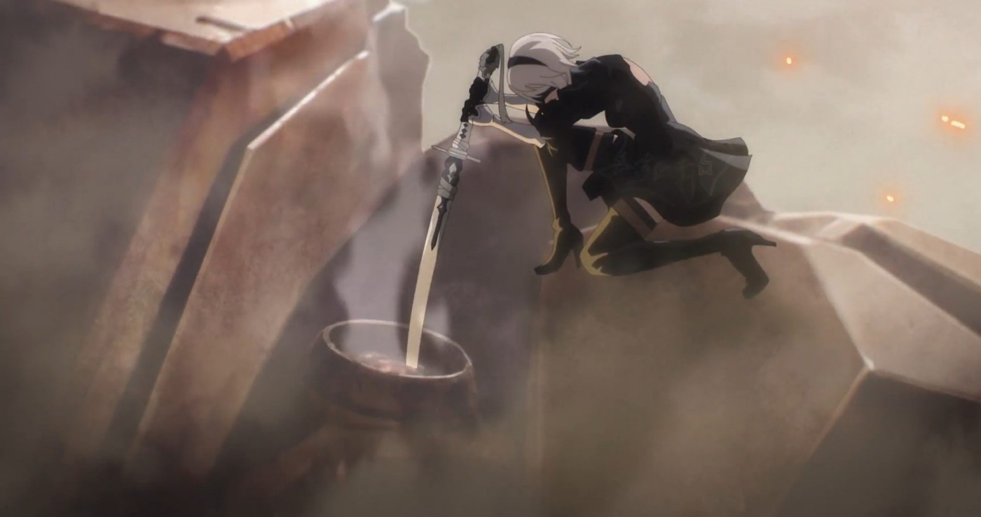 Первые впечатления от «Ниер: Автомата — Версия 1.1а».Самый лучший экзистенциальный кризис стал аниме - фото 5